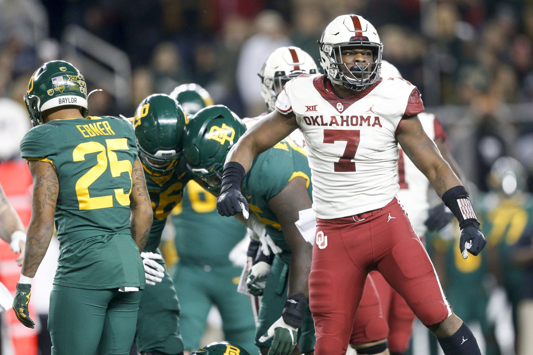 Defensive line: Ronnie Perkins,Oklahoma